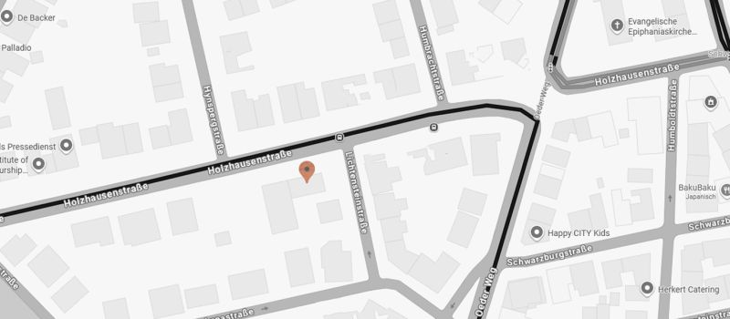 Strassenkarte frankfurt Holzhausenviertel